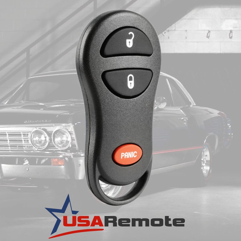 USARemote Key Fob fits 1999-2005 Chrysler Dodge Plymouth Keyless Entry Remote + Key (04686481 Y160-PT) - Image 2